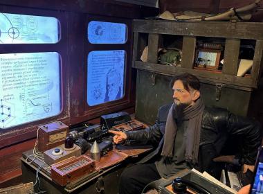 Курсанты в ЛНР встретили интерактивный Поезд Победы