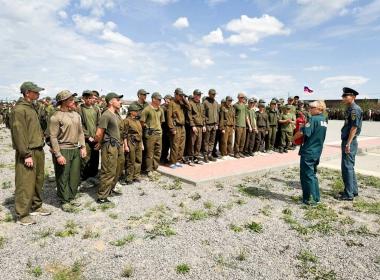 Волгоградские курсанты Центра «ВОИН» освоили «Азбуку спасения»