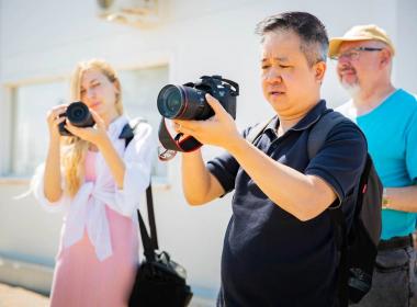 Журналисты ведущих мировых СМИ познакомились с курсантами Центра «ВОИН»