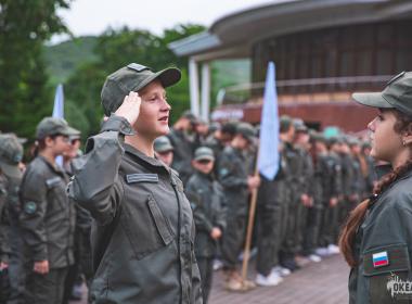 На Дальнем Востоке завершилась межрегиональная смена от Центра «ВОИН» «Время юных героев»