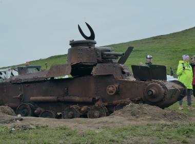 Первая группа курсантов и инструкторов Центра «ВОИН» прибыла на остров Шумшу