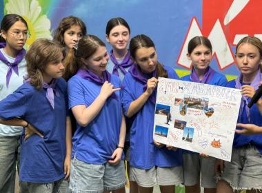 В детском лагере «Мир детства» завершился цикл патриотических занятий «С чего начинается Родина?»