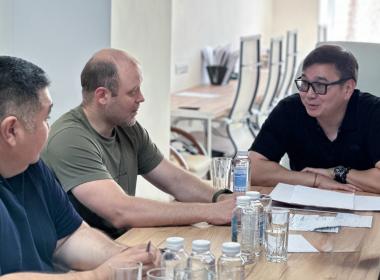 Директор Центра «ВОИН» встретился с зампредом Правительства Республики Калмыкия