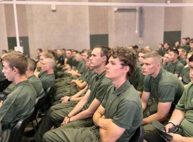 Курсанты второй смены «Время юных героев» в Свердловской области встретились с лектором общества «Знание»