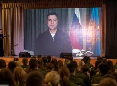 Псковских выпускников Центра «ВОИН» поздравил Губернатор Михаил Ведерников