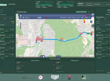 Группа «Геоскан» разработала программное обеспечение и трекинговую систему для судей «Пути ВОИНа»