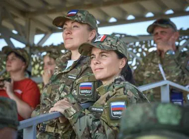 Армия «Волга», в составе которой выступила сборная Центра «ВОИН», заняла третье место в финальном бою «Зарницы 2.0»