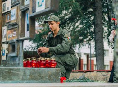 Курсанты Центра «ВОИН» почтили память Героев Куликовской битвы