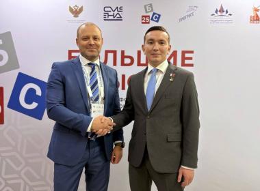 Директор Центра «ВОИН» Дмитрий Шевченко встретился с директором Департамента Минпросвещения России Игорем Юргиным