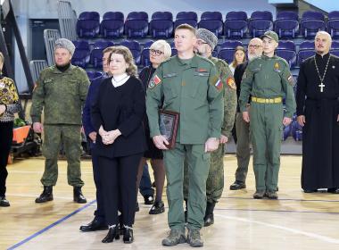 Филиалу Центра «ВОИН» в Кузбассе дано имя участника СВО Глеба Савкина