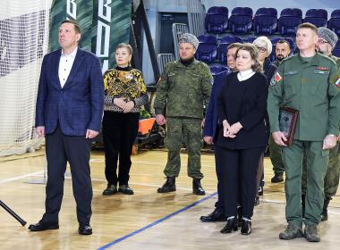 Филиалу Центра «ВОИН» в Кузбассе дано имя участника СВО Глеба Савкина