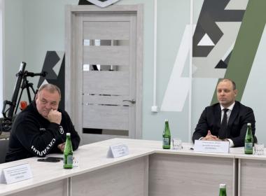 Директор Центра «ВОИН» Дмитрий Шевченко встретился с руководством Сахалинской области