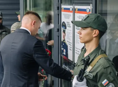 Филиалу Центра «ВОИН» в Тюменской области присвоили имя Героя России Жумабая Раизова