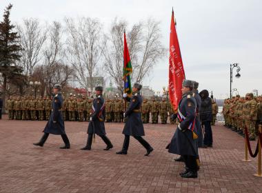 Новые региональные отделения Центра «ВОИН»  получили именные знамёна