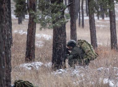 В Бурятии Центр «ВОИН» провел «снежные тренировки»