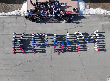 Курсанты Центра «ВОИН» поздравили с Днем воссоединения Крыма с Россией