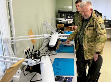 Сегодня проверил работу Центра «ВОИН» в Луганской Народной Республике