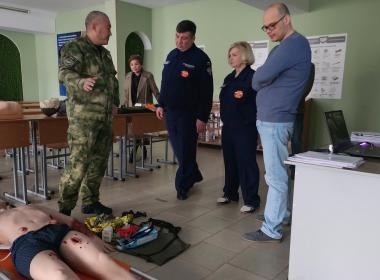 Специалисты Федерального центра медицины катастроф оценили работу Центра «ВОИН»